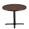 National Public Seating NPS Cafe Table, 36 Round, X Base, 30 Height CT13636XDMY - alternate 2